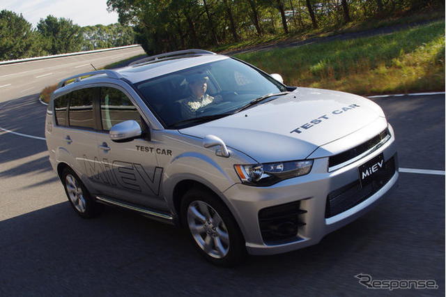 【三菱 PX-MiEV 試作車】“走る愉しさ”もたらす新世代プラグインハイブリッド 画像