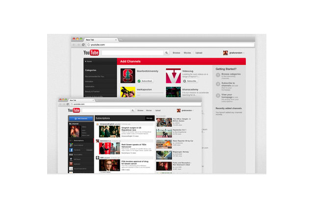 YouTubeが突然の大幅レイアウト変更……チャンネル管理やSNSとの連携強化 画像