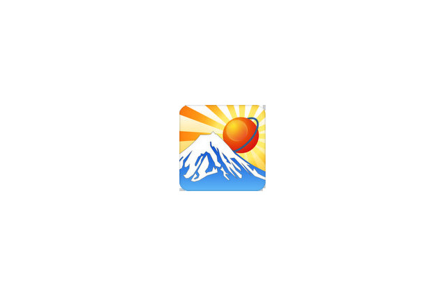 初日の出参りに活躍！Androidアプリ「日の出日の入マピオン」公開 画像
