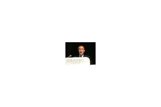 【CEATEC 2006 Vol.10】新しいコンピューティングの実現はナノテクで！東芝の西田社長が基調講演 画像
