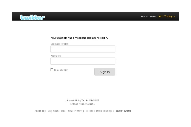 Twitterを騙る偽サイトが出現……「本物と紛らわしいURL」を使用 画像