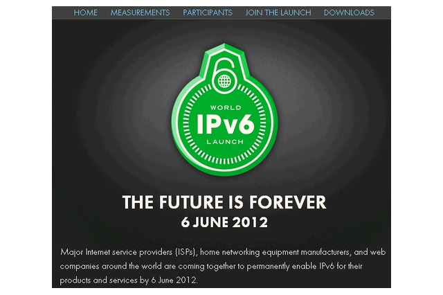 IPv6への移行が加速!GoogleやFacebookが6月6日の「World IPv6 Launch」で移行 画像