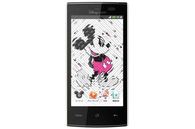 ディズニー・モバイル、大人の女性の防水スマホ「DM012SH」を2月中旬に発売 画像