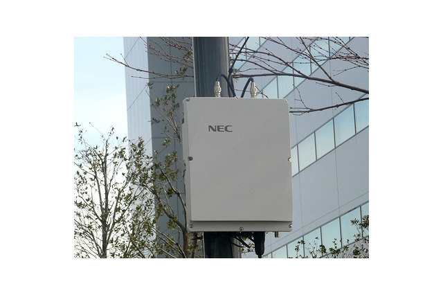 NEC、重量10kgのLTE小型無線基地局「MB4300シリーズ」発売 画像