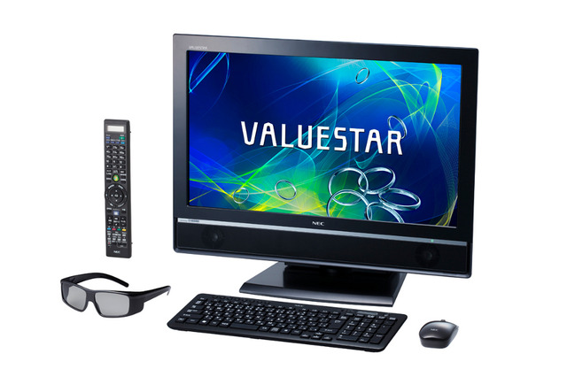 NEC、AV PCのフラッグシップモデルとなる23型「VALUESTAR W」 画像