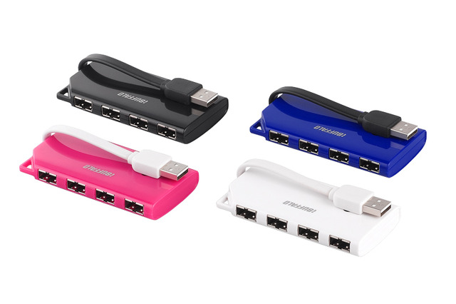 アイデア製品! USBコネクタの凹凸の向きを気にせず挿せるUSBハブ 画像