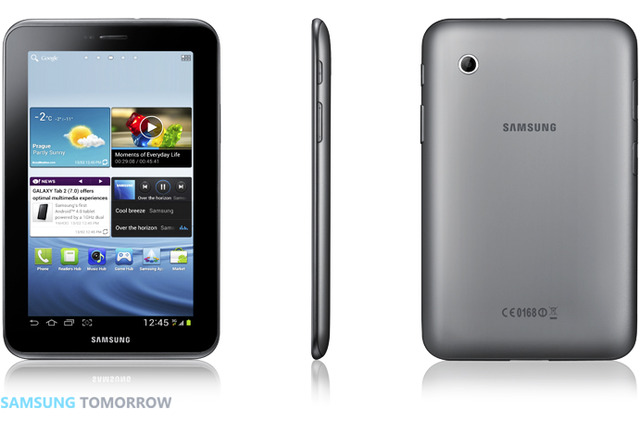 【MWC 2012(Vol.16)】10.1インチモデルも発売!Galaxy Tab 2がMWC 2012に登場 画像