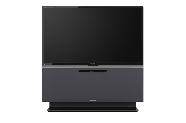 シャープ、液晶テレビ「AQUOS」にフィットする壁寄せ薄型シアターラックシステム 画像