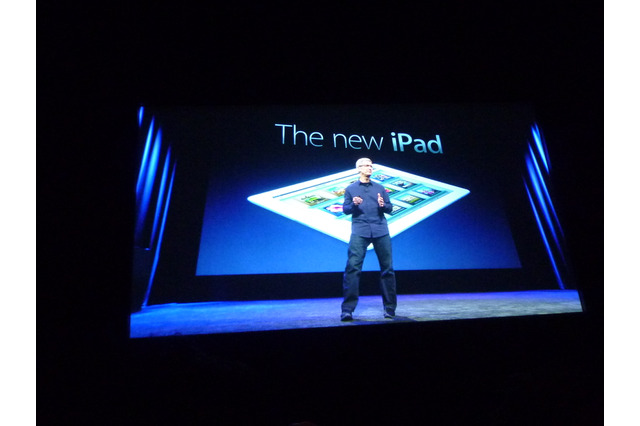 【フォトレポート】「The new iPad」発表！……アップル基調講演の模様 画像