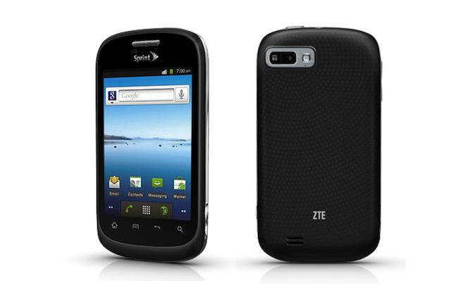 SprintがZTEのAndroid端末「Fury」を19.99ドルで販売 画像