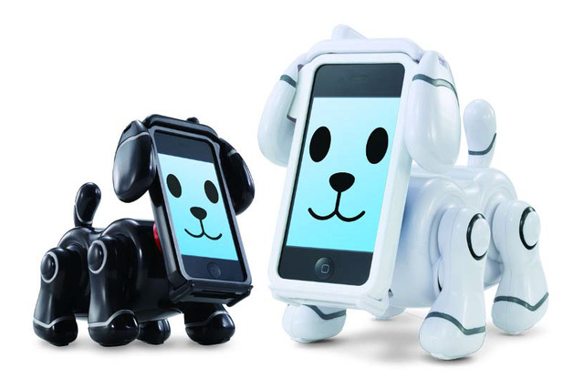 iPhone/iPod touchが顔になる! 次世代ペットロボット「スマートペット」登場 画像