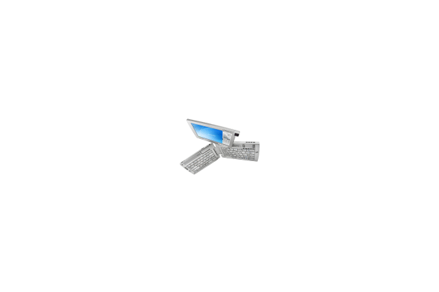 韓国サムスン、折りたたみ式キーボードとモバイルWiMAXを搭載した560gのモバイルPC 画像