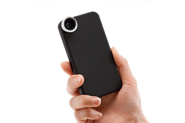 iPhone 4S・4でマクロ撮影! 2cm接写で4倍拡大撮影対応など専用ケース付きレンズ 画像