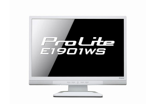 iiyama、HDCP対応のDVI端子を装備した19型光沢ワイド液晶ディスプレイ 画像