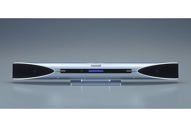 マクセル、iPodや音楽ケータイに対応したアクティブスピーカー「MXSP-1000」 画像