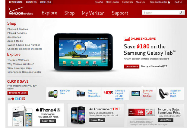 ベライゾンが第1四半期決算を発表、LTE好調で売上増 画像