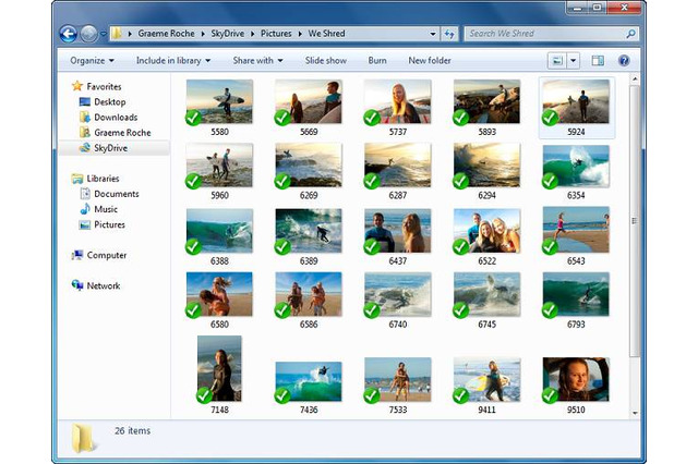 SkyDriveが大幅バージョンアップ、有料プランも導入 画像