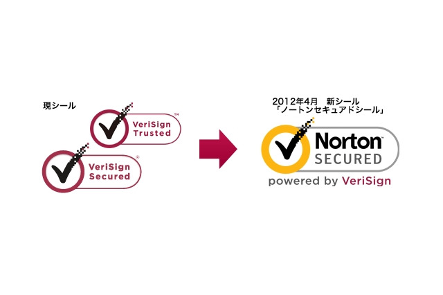 ベリサインシール、「ノートンセキュアドシール」への移行を完了 画像