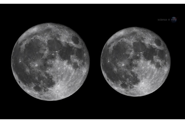 今夜は“スーパームーン”…大きくて明るい 画像