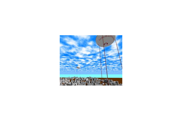 SBモバイル、気球を使った無線中継システムを実験……災害時のエリア復旧で活躍 画像