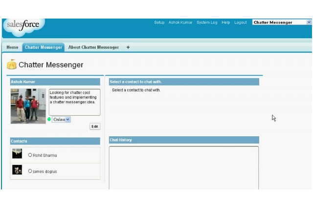 セールスフォース・ドットコム、「Chatter Messenger」「Chatter Screensharing」提供開始 画像
