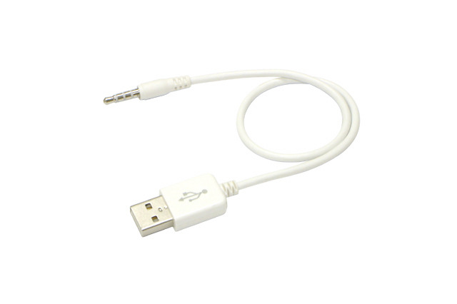 ダイヤテック、純正DockなしでUSB接続が可能になるiPod shuffle（2nd）用ケーブル 画像