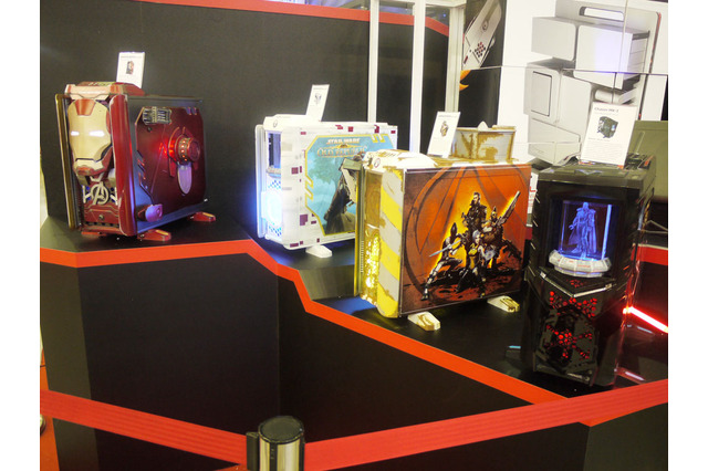 【COMPUTEX TAIPEI 2012 Vol.7】ケースの派手さが目をひくThermaltake!MOD系も展示 画像