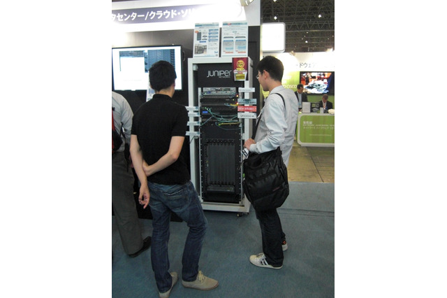 【Interop Tokyo 2012】Best of Show……ジュニパーネットワークス QFX3000-M 画像