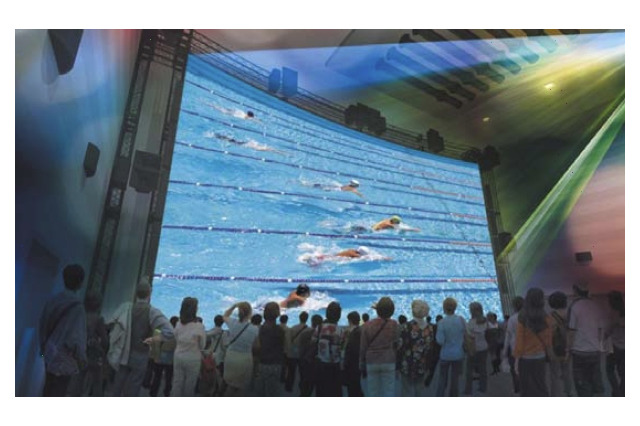 NHK、ロンドン五輪をスーパーハイビジョンでパブリックビューイング上映 画像
