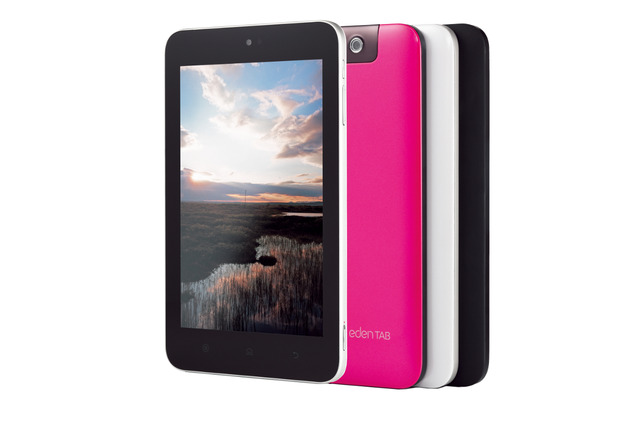 7型タブレット「edenTAB(エデンタブ)」シリーズにSIMフリー3G+Wi-Fiモデルが登場 画像