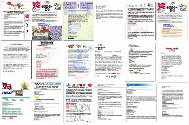 ロンドンオリンピックに便乗した詐欺メールが横行……マカフィーが不正メールを公開 画像