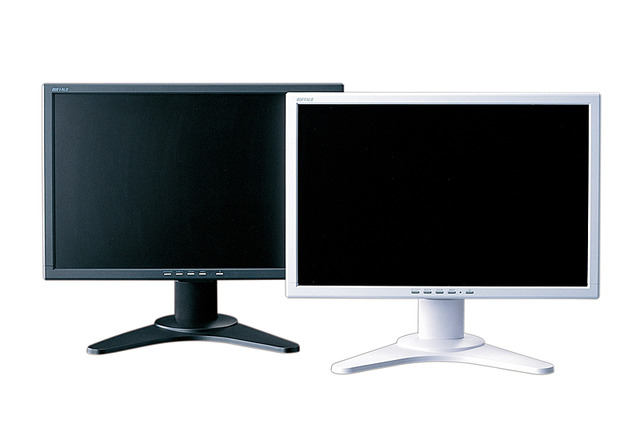 バッファロー、16：10のWSXGA+表示に対応したスピーカー内蔵の20.1型液晶ディスプレイ 画像