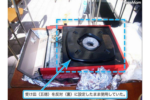 文化祭でのカセットコンロの取扱いに注意 東京消防庁 画像