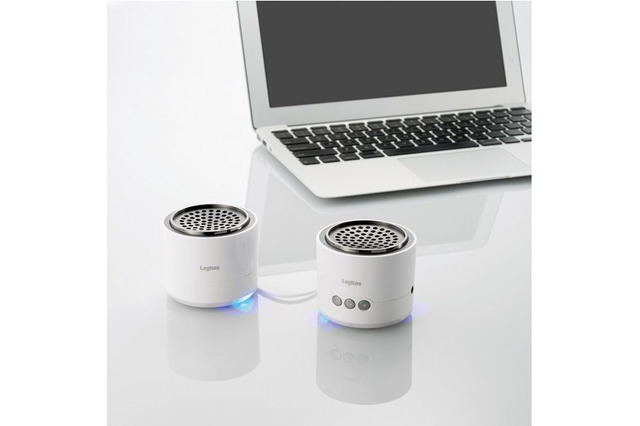 マグネットで持ち運び時には合体！ Bluetooth 3.0に対応する小型ワイヤレススピーカー 画像