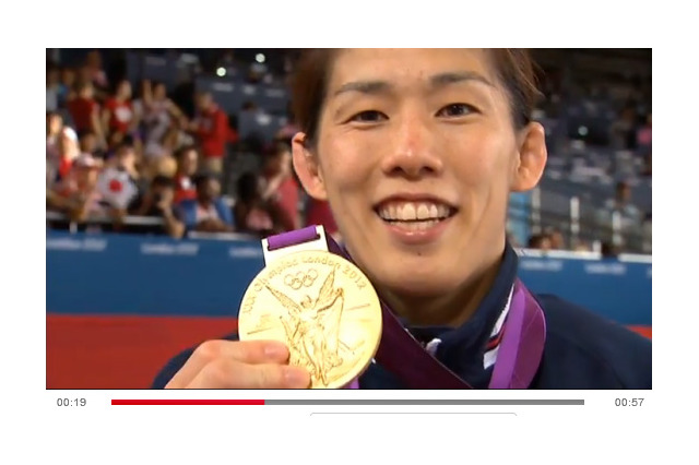 【ロンドンオリンピック】“霊長類最強の女”吉田沙保里が五輪3連覇！　「最高に幸せ」 画像