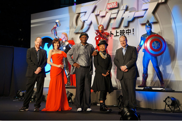 映画『アベンジャーズ』ジャパンプレミア! サミュエル・L. ジャクソン登場 画像