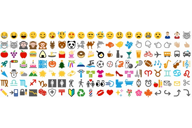 Outlook.comとWindows 8、絵文字に対応……ケータイメール絵文字の受信等が可能に 画像