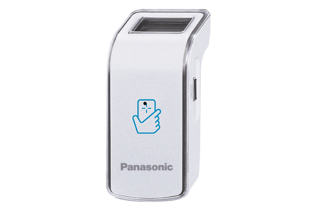 Androidスマホでダイエット！ パナソニック、タッチでデータを記録できる活動量計 画像