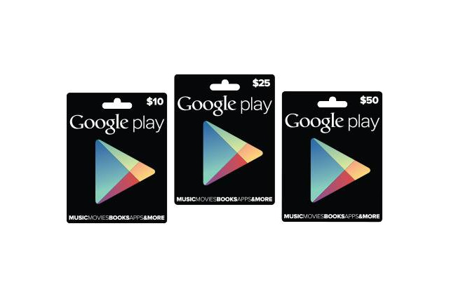 Google Playで使えるギフトカード「Google Play Gift Card」が登場 画像