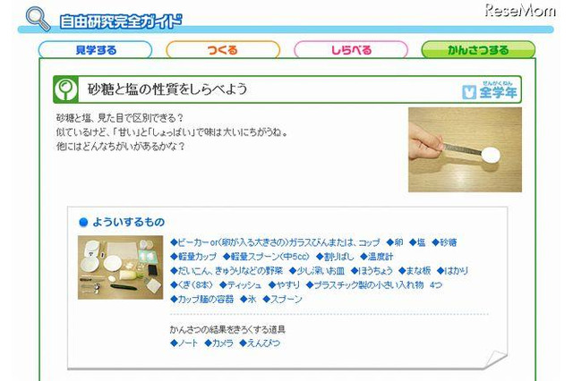 【夏休み】自由研究ランキング キッズgoo 画像