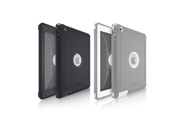 ポリカーボネートとシリコンの2重構造を採用したタフなiPadケース……スタンド機能も 画像