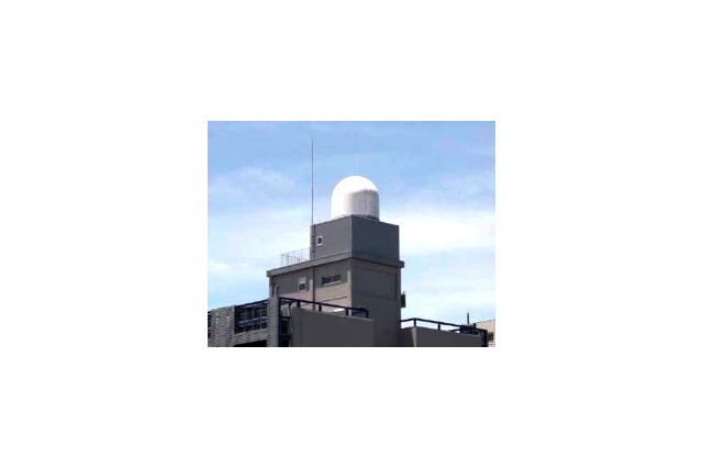 フェーズドアレイ気象レーダー稼働……ゲリラ豪雨の3次元構造をすばやく観測 画像