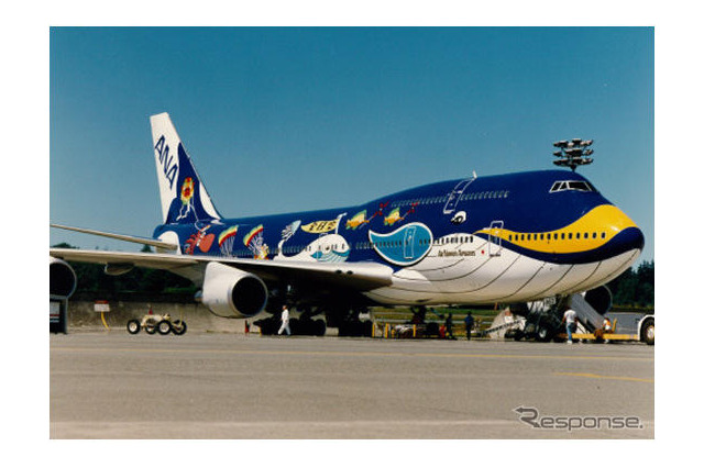 ANA、創立60周年記念機体デザインコンテストを実施 画像