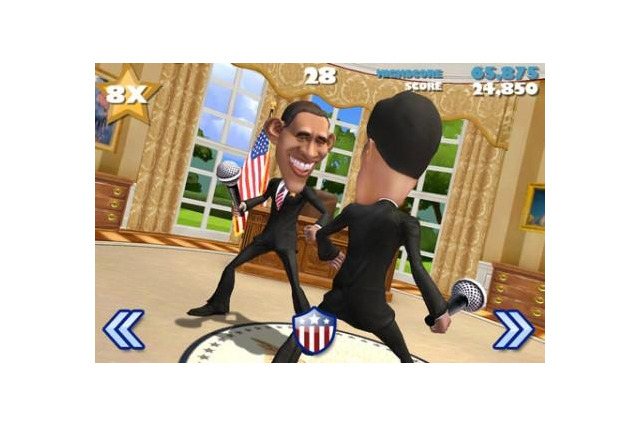 「オバマ vs ロムニー」米大統領選挙のプロモゲームが登場 画像