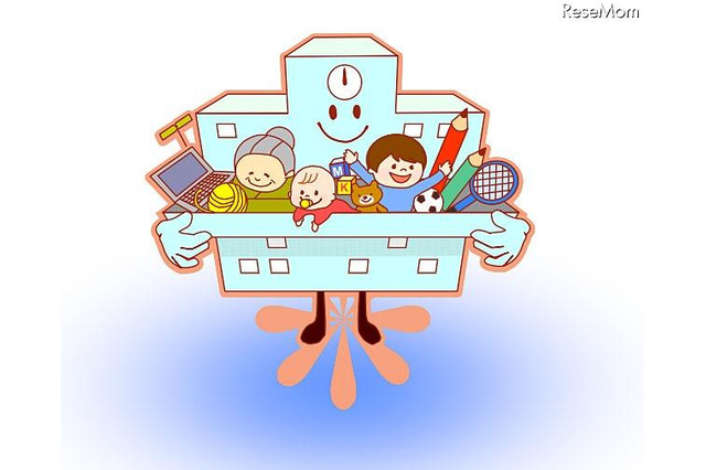 待機児童対策に余裕教室の活用 画像
