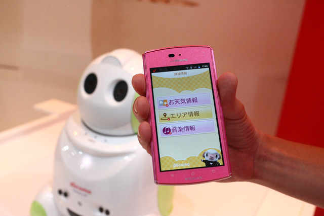 【CEATEC 2012 Vol.46:動画】家電連携で作りだすスマホの新しい利用シーン 画像