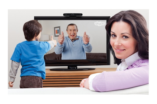 ロジクール、テレビでスカイプ通話が楽しめるウェブカメラ……LAN機能付き・PC不要 画像