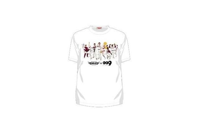サイボーグ戦士が楽天ユニフォーム　「009 RE:CYBORG」Tシャツ 画像