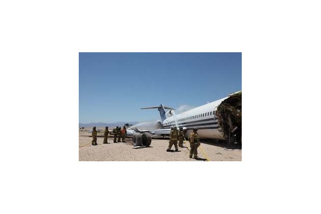 本物のジェット旅客機を墜落させた実験［動画・視聴注意］ 画像