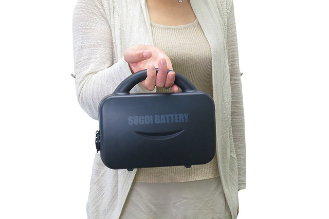 75,000mAhの大容量モバイルバッテリ……携帯電話70台分、冷蔵庫7.8時間分 画像